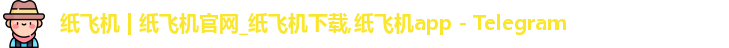 纸飞机